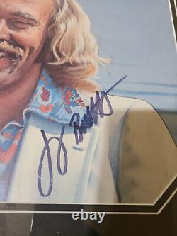 Jimmy Buffett Signed Havana Daydreamin Record Vinyl Album LP Autographed Framed