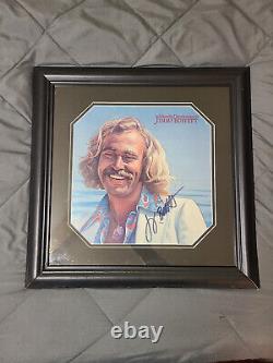 Jimmy Buffett Signed Havana Daydreamin Record Vinyl Album LP Autographed Framed