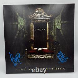 Jinjer Band Signed King Of Everything Lp Vinyl Record Album Tatiana Beckett Coa