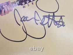 Joan Jett Signed Autograph and the Blackheart Album Vinyl Record w Guitar Pick