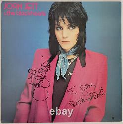 Joan Jett signed I Love Rock n Roll album vinyl record COA exact Proof autograph