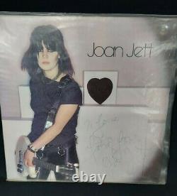 Joan Jett signed autographed Bad Reputation album vinyl record BLACKHEART RECORD