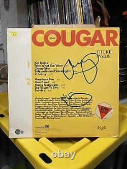 John Cougar Mellencamp Signed'the Kid Inside' Album Vinyl Record Lp Beckett D1
