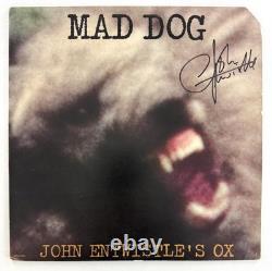 John Entwistle The Who Signed Autograph Album Vinyl Record LP Mad Dog JSA COA
