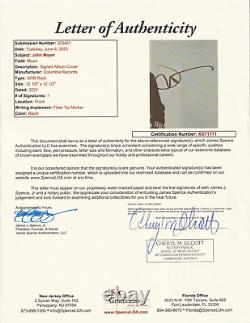 John Mayer REAL hand SIGNED Sob Rock Vinyl Record JSA LOA Autographed