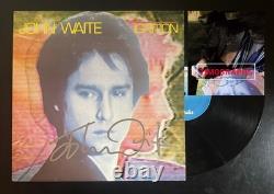 John Waite Signed Ignition Vinyl Record Album Lp Exact Video Proof
