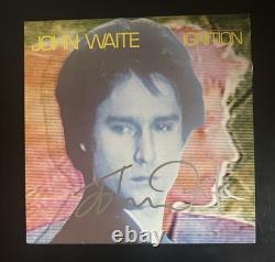 John Waite Signed Ignition Vinyl Record Album Lp Exact Video Proof