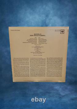 John Wesley Harding signed vinyl record Bob Dylan 1 signature