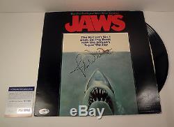 John Williams Signed Autograph Jaws Soundtrack Vinyl Record Album Psa/dna Coa