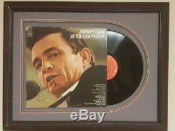 Johnny Cash signed vinyl record