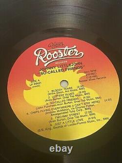 Johnny littlejohn signed lp vinyl rooster r2621 so-called friends signed 2x