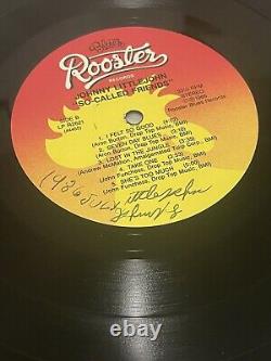Johnny littlejohn signed lp vinyl rooster r2621 so-called friends signed 2x
