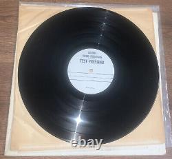 Journey Test Pressing Vinyl Signed By Gregg Rolie with Original Type Sheet 1975