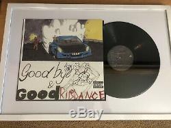 Juice WRLD Autograph Goodbye And Good Riddance Signed Vinyl JSA COA Rare Sketch