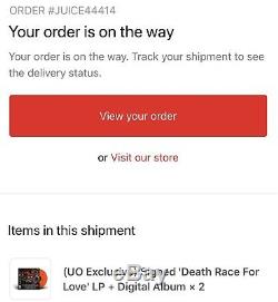 Juice Wrld Signed Autographed Death Race For Love Vinyl Record R. I. P