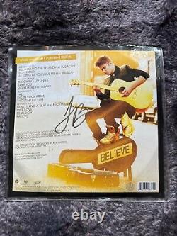 Justin Bieber Believe Signed Vinyl 2LP Picture Disc