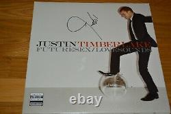 Justin Timberlake Future Sex / Love Sounds Autographed Vinyl LP Beckett LOA