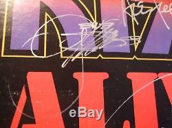 KISS ALIVE II SIGNED Autographed IN SILVER BY All Four Members NICE! 2 VINYL LP
