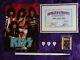 Kiss Crazy Nights Lot 2 Signed Vinyl Albums Carr, Stanley, Simmons, Kulick -l@@k