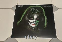 KISS Peter Criss Autograph Signed Record Album Solo 2014 Vinyl