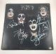 Kiss Signed Autographed Gene Simmons Paul Stanley Ace Criss Album Vinyl Coa