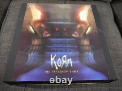 KORN-The Paradigm Shift DELUXE BOX SET VINYL 2 LP'S /CD/DVD/FLATS/BOOKLET/USB