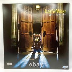 Kanye West Autographed Vinyl Record Album Late Registration Beckett Bas Rare Ye