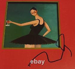 Kanye West Signed My Beautiful Dark Twisted Fantasy 3x Lp Vinyl Record +beckett