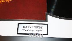 Kanye West Sketch Signed College Dropout Vinyl Record Yeezus Autographed Psa Jsa