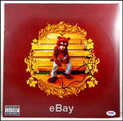 Kayne West Autographed Signed The College Dropout Vinyl Record Album Psa Coa