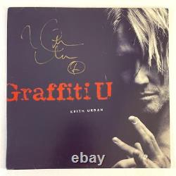 Keith Urban Signed Autograph Album Vinyl Record LP Graffiti U with Beckett COA