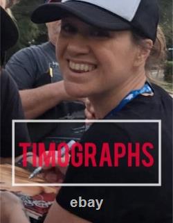 Kelly Clarkson Signed Wrapped In Red Vinyl Record Album Lp'christmas' Proof Jsa