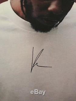 Kendrick Lamar DAMN Limited Red Vinyl Autographed / Signed with T-SHIRT