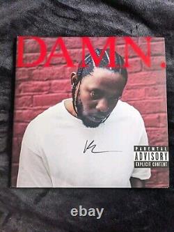 Kendrick Lamar Signed Autograph Album Vinyl Record Damn Very Rare