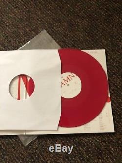 Kendrick lamar vinyl autographed signed damn Red Limited Rare