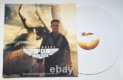 Kenny Loggins REAL SIGNED Top Gun Maverick White Vinyl Record Soundtrack JSA COA