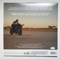 Kenny Loggins REAL SIGNED Top Gun Maverick White Vinyl Record Soundtrack JSA COA