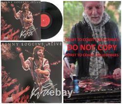 Kenny Loggins Signed Alive Album COA Exact Proof Autographed Vinyl Record