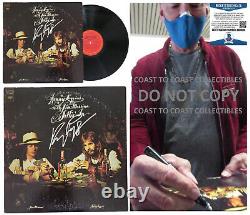 Kenny Loggins Signed Sittin In Album Proof Beckett COA Autographed Vinyl Record