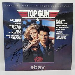 Kenny Loggins Signed Top Gun Lp Vinyl Record Soundtrack Autograph B Beckett Coa