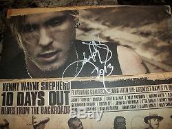 Kenny Wayne Shepherd Signed Limited Edition Vinyl 2 LP Record 10 Days Out Blues