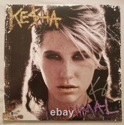 Kesha Autographed Animal Vinyl LP #3 (Beckett COA)