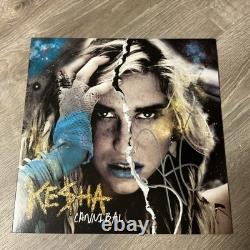 Kesha Ke$ha Signed Autograph Cannibal Vinyl Record JSA COA
