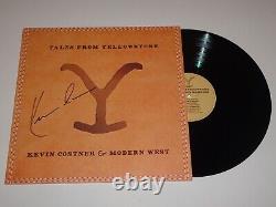 Kevin Costner Signed Tales From Yellowstone Vinyl Record Lp John Dutton Modern