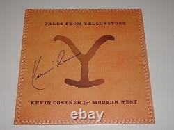 Kevin Costner Signed Tales From Yellowstone Vinyl Record Lp John Dutton Modern