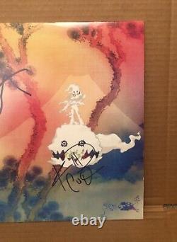 Kids See Ghosts Autographed Kanye West & Kid Cudi Vinyl Record LP Yeezus PROOF