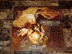Killswitch Engage RARE Band Signed Disarm The Descent Limited Vinyl Record + COA