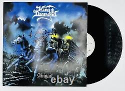 King Diamond Signed Abigail Vinyl LP Record Autographed