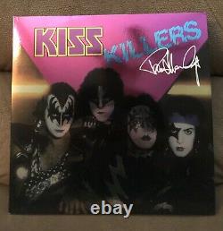 Kiss Killers 2021 2LP Gatefold PINK VINYL 180g Signed By Paul Stanley #1155