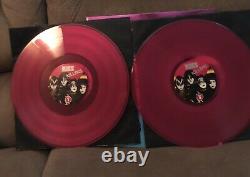 Kiss Killers 2021 2LP Gatefold PINK VINYL 180g Signed By Paul Stanley #1155